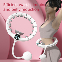 Nouveaux Produits FRS 2026 : Anneau de Hula Intelligent Réglable avec Comptage Intelligent et Enregistrement des Calories pour la Perte de Poids et le Fitness à Domicile
