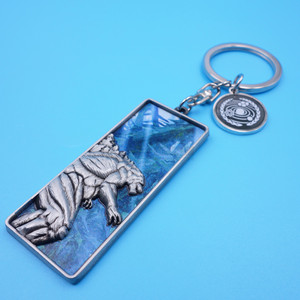 <b>Custom</b> 3D Keychain Zinc Alloy Antique Style <b>Key</b> <b>Ring</b> Film Prop Model Gift - Product Image 4