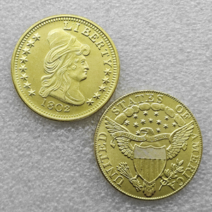 Pièces commémoratives de 10 dollars des États-Unis (1795-1807) (Liberty Cap / Small Eagle), cadeaux, décoration intérieure - Product Image 3