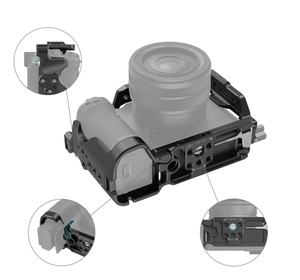 Kit de cage d'appareil photo SmallRig 4422 pour Sony <span class=keywords><strong>Alpha</strong></span> <span class=keywords><strong>7</strong></span> C <span class=keywords><strong>II</strong></span> / <span class=keywords><strong>Alpha</strong></span> <span class=keywords><strong>7</strong></span> CR - Product Image 2
