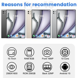 Hot Bán Pro 13 Ban Đầu 8GB + 256GB 10.1 Inch Thông Minh <span class=keywords><strong>Android</strong></span> <span class=keywords><strong>Tablet</strong></span> <span class=keywords><strong>PC</strong></span> Mở Khóa Kinh Doanh 5G Với Phía Trước Máy Ảnh Và Sim Khe Cắm Thẻ Nhớ - Product Image 3