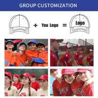 Low Moq Promotionele Custom Flat Brim Baseball Snapback Caps Voor Mannen Effen Kleur Sport Hiphop Stijl Kan Worden Aangepast Volgens