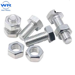 Galvanized Hex Socket Extended Bolts <b>Screws</b> Nuts <b>Set</b> M4M5M6M8M10M12M14M16M18M20 - Product Image 1