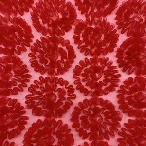 Nuovo Design Tessuto in <span class=keywords><strong>Tulle</strong></span> Morbido 100% <span class=keywords><strong>Nylon</strong></span> con Ricamo 3D, Traspirante per Abiti da Sposa, Feste e Decorazioni - Product Image 6
