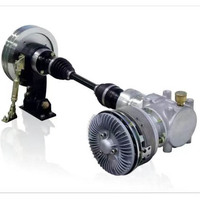 Convertisseur d'angle de ventilateur, ensemble d'entraînement d'angle de bus, ensemble d'embrayage électromagnétique
