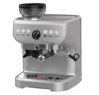 Machine à café manuelle turque semi-automatique pour cappuccino, café en dosettes, café en grains, expresso