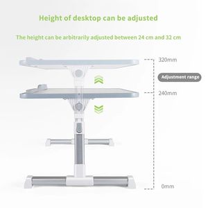 Multi-angle <strong>Adjustable</strong> Laptop Stand <strong>Table</strong> Household Lazy Study <strong>Table</strong> on the Bed <strong>Folding</strong> Stand Study <strong>Table</strong> with Fan - Product Image 5