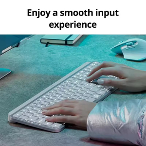 Teclado Inalámbrico Inteligente con Retroiluminación Logitech MX Keys S Original, Escritura Silenciosa de Perfil Bajo, Multidispositivo, Recargable por USB-C - Product Image 6