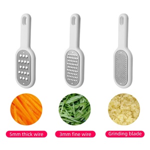 Food Grade <b>Hand</b> Cheese Grater <b>Set</b> with Clean Brush Lemon Grater Stainless Steel Grater for Kitchen - Product Image 3