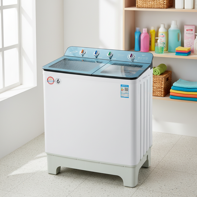 Newly Manufactured Compact Top Load Washing Machine With Twin Tub