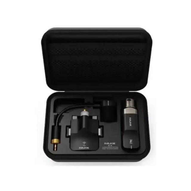 NUJX Wireless Saxophone Microphone B6 with Silica Gel and Carrying Case