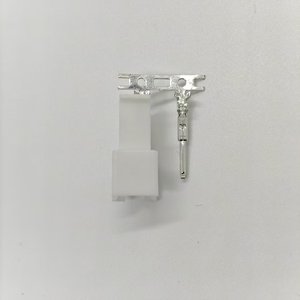 Connecteur de câblage de circuit imprimé en aluminium Antenk SM2.54mm à sertissage à froid, blanc, mâle/femelle, faisceau de câbles à extrémités brutes - Product Image 1