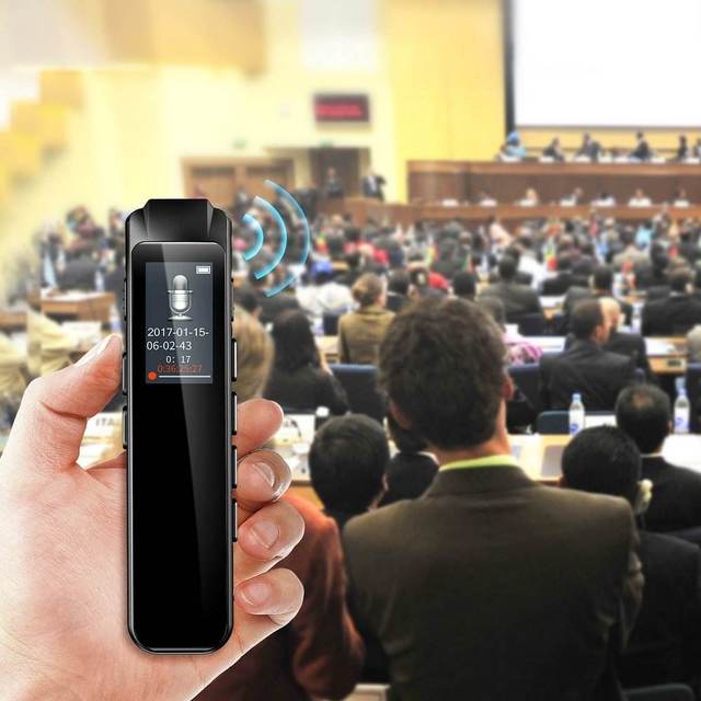 Professional Noise Reduction Recorder USB Audio Voice Activate Recorder for Meeting