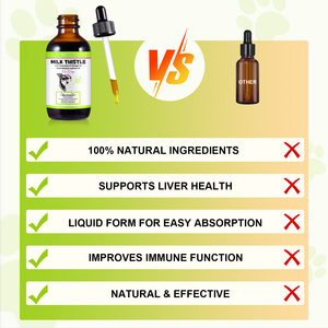 Oimmal Gotas de Cardo Mariano Orgánico, Suplementos Herbales, Extracto Líquido de Cardo Mariano para Perros - Product Image 5
