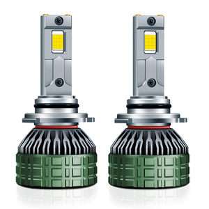 Gprgit หลอดไฟหน้า LED 2ท่อทองแดง140W 6000K สำหรับไฟโปรเจคเตอร์ H1/H3/H4/H7/H11/9005/9006/9012 - Product Image 1