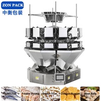 Automatische 1kg 2kg 5kg vis verticale vorm vullen zegel verpakkingsmachine Bevroren voedsel kussenzak verpakkingsmachine