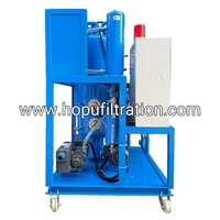 HOPU Nuevo Purificador de Aceite Hidráulico al Vacío Trifásico de 380V con 5 Años de Garantía, Planta de Purificación y Filtración de Aceite In Situ