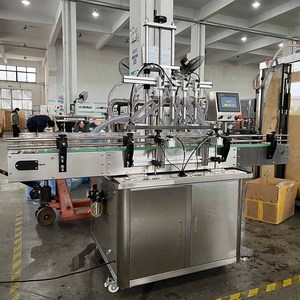 Machine de remplissage automatique électrique pneumatique à piston haute précision pour miel, épices, huile, eau, liquide, sauce, pâte, savon - Product Image 3