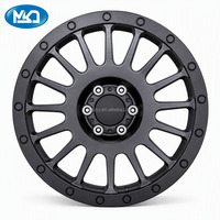 Jantes tout-terrain MSD 4x4 personnalisées avec logo pour Toyota Hilux, terrain accidenté, 18 pouces, 5 trous, chromées, monobloc, en fonte