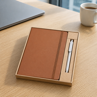 Ensemble de carnets d'affaires OEM haut de gamme avec fermoir, tasse isotherme et batterie externe – Fabricant