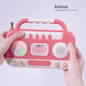 Órgano Electrónico con Grabador, Radio Multifuncional para Educación Temprana, Juguete Educativo para Bebés - Product Image 6