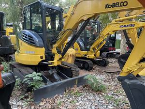 รถขุดไฮดรอลิกแบบตีนตะขาบ Kobelco SK35SR มือสอง รุ่นปี 2025 ขนาด 3 ตัน สภาพดี มอเตอร์ ปั๊ม เกียร์ แบริ่ง PLC - Product Image 4