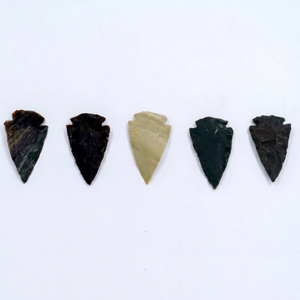 Collares con Colgante de Punta de Flecha de Obsidiana Negra Natural, Joyería de Piedra Pulida, Artesanía Coleccionable Hecha a Mano - Product Image 2