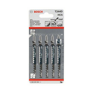 Per BOSCH T 244 D lame per seghetto in legno 2608630058 acciaio ad alta velocità saldato ad alta frequenza con finitura in nitruro - Product Image 2