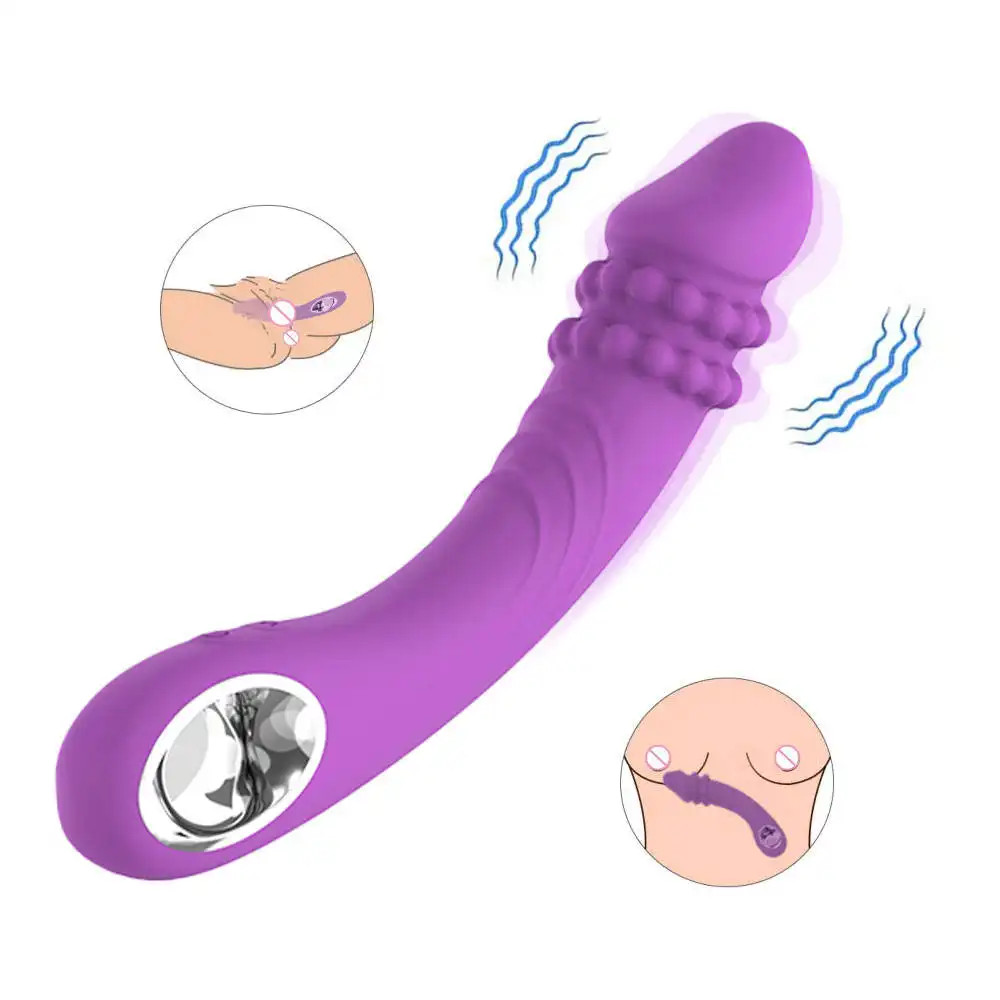Massage stimulant trois en un vibrateur charge bâton féminin dispositif de masturbation point G pénis jouet adulte en gros