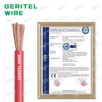 Câble de soudage et de batterie flexible en cuivre isolé PVC 35mm² 50mm² pour systèmes de stockage d'énergie par batterie et applications CC