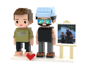 YILIカスタム写真ビルディングブロックレンガミニフィギュアブロック3Dモデルおもちゃクリエイティブギフトビルディングブロックセット - Product Image 4