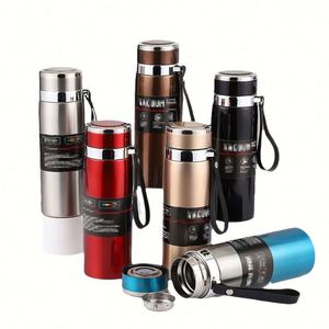 316 Stainless Steel Double Wall Smart Water Bottle Sustainable Vacuum <b>Flasks</b> for Men Women Kids - Product Image 4