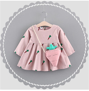 Wholesale Kids Clothing Children Girl Autumn Anarkali Dresses for Children in Low Price Newest Design - Product Image 2