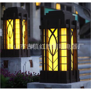 Lámparas de Pilar para Exteriores, LED, de Hierro, para Montaje en Pared, Jardín, Patio, Entrada, con 3 Años de Garantía - Product Image 3