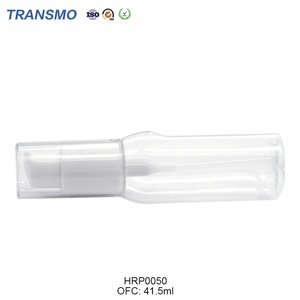 Flacon de lotion cosmétique transparent personnalisé de 40 ml avec pompe, sérum, huile, crème pour les yeux, shampoing avec échantillons gratuits - Product Image 1