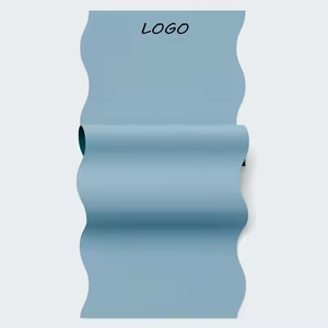 Venta al por mayor antideslizante TPE Yoga Mat respetuoso con el medio ambiente antideslizante forma ondulada para el entrenamiento-Venta al por menor disponible - Product Image 5