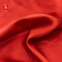 Tissu satiné mélangé extensible imitation acide acétique teint de 220 g pour robes et foulards pour femmes
