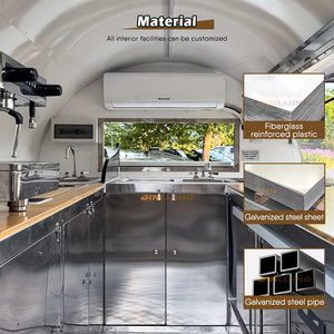 JINLIJING Carro De Comida Movil <strong>Fast</strong> <strong>Food</strong> Truck Baking Equipment Mobile Ice Cream Cart Street <strong>Food</strong> Trailer With USA Standard - Product Image 4