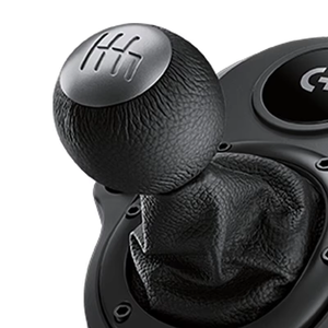 Palanca de Cambios Logitech G G29 Driving Force - 6 Velocidades, Patrón H, Reversa de Empuje, Eje de Cambio de Acero Sólido, Cuero Cosido a Mano - Product Image 4