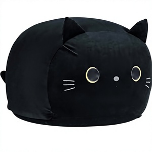 Funda para Silla Puff de Almacenamiento de Peluches para Niñas, Tamaño Grande, Poliéster, Gran Capacidad, Organizador de Juguetes (Solo la Funda, Sin Relleno) - Product Image 1