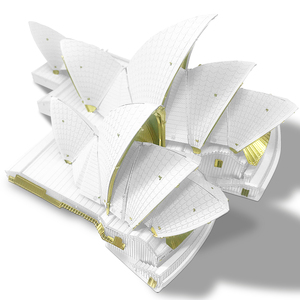 Rompecabezas Metálico 3D <span class=keywords><strong>de</strong></span> <span class=keywords><strong>la</strong></span> <span class=keywords><strong>Ópera</strong></span> <span class=keywords><strong>de</strong></span> <span class=keywords><strong>Sídney</strong></span> (grande) <span class=keywords><strong>de</strong></span> Piececool, Juguete Educativo <span class=keywords><strong>de</strong></span> Construcción para Adultos o Niños - Product Image 2