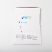Windows 10 Pro Home 64Bit OEM DVD Paquete Completo Licencia Original OEM DVD Win10 Versión en Inglés, Coreano y Alemán Garantía de 12 Meses