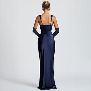 <span class=keywords><strong>Robe</strong></span> <span class=keywords><strong>longue</strong></span> moulante décontractée pour femme à fines bretelles, élégante et sexy, nouvelle collection <span class=keywords><strong>été</strong></span> 2026 - Product Image 4