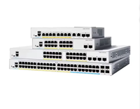 Seri C1300 sakelar jaringan C1300-48P-4G QoS VLAN Ethernet baru
