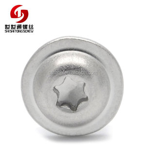 M5 Soulevées Gaufrette En Acier Inoxydable Douille Torx Fleur Tête <span class=keywords><strong>Vis</strong></span> <span class=keywords><strong>m7</strong></span> - Product Image 6