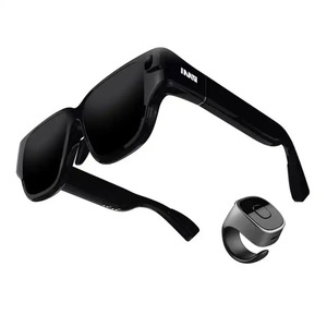 Gafas de traducción inteligentes Traducción de idiomas Subtítulo Lanzamiento rápido Navegación Enlace de anillo Bluetooth Cobertura multilingüe - Product Image 1