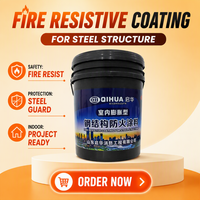 Revêtement ignifuge intumescent pour structure en acier, fournisseur de peinture ignifuge pour intérieur, usine de vente en gros, haute qualité