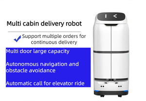 Robot de service intelligent pour l'accueil et la livraison en hôtels, restaurants, salles d'exposition et autres espaces - Product Image 2