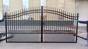 Горячая Распродажа, оцинкованные сварные ворота из нержавеющей стали, двойная дверь, дизайн на Филиппинах - Product Image 1