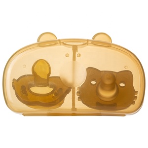 Venta al por mayor personalizado 2 piezas <span class=keywords><strong>chupete</strong></span> calmante sin BPA Nano material de <span class=keywords><strong>plata</strong></span> <span class=keywords><strong>chupete</strong></span> de silicona PP en caja + <span class=keywords><strong>cadena</strong></span> anticaída - Product Image 5